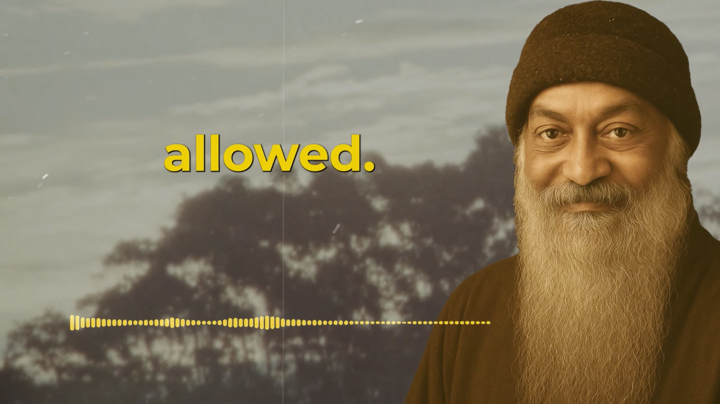 Osho: The Art of Effortless Sleep | A Meditative Lecture with a Beat