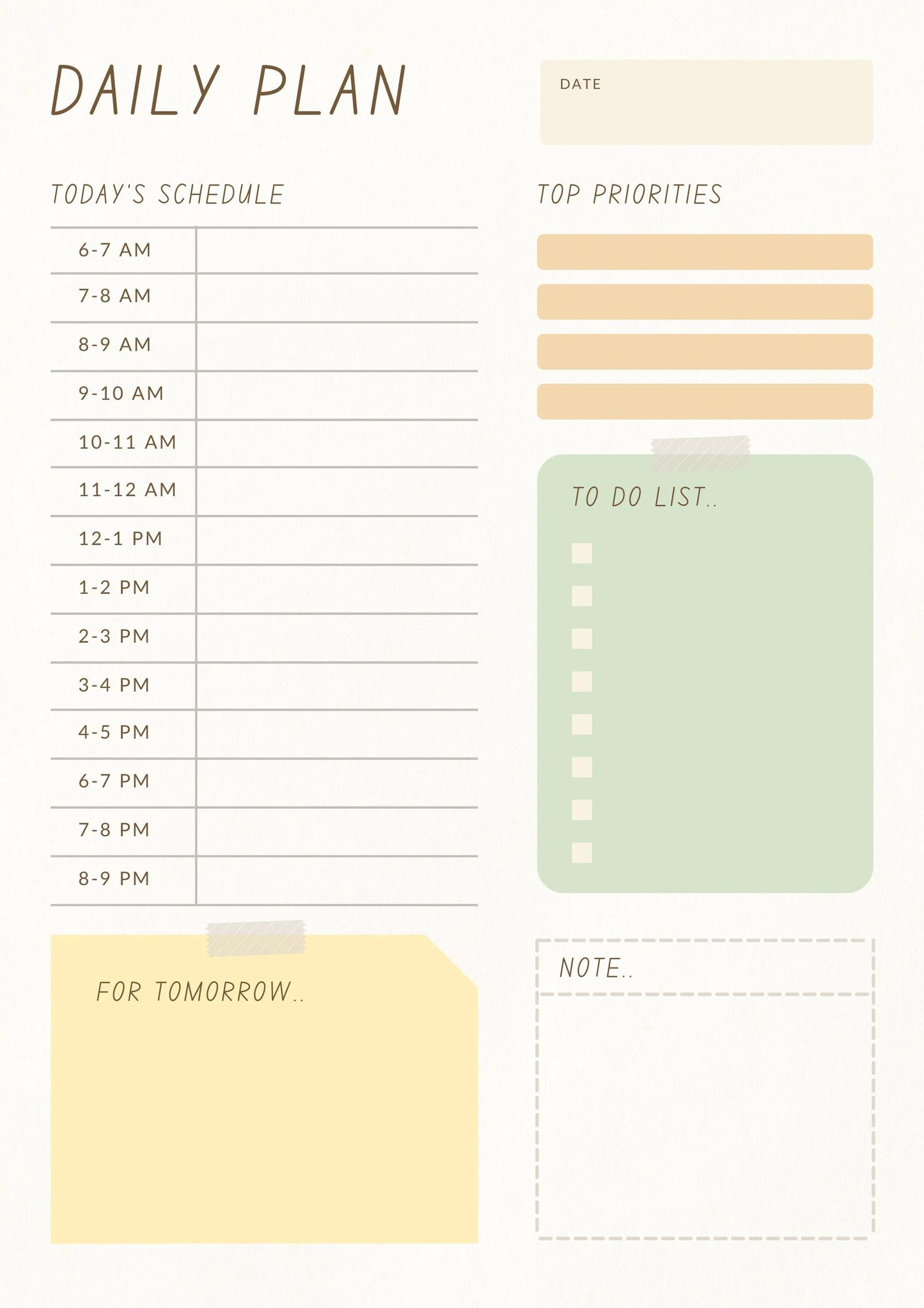 Daily Digital Planner