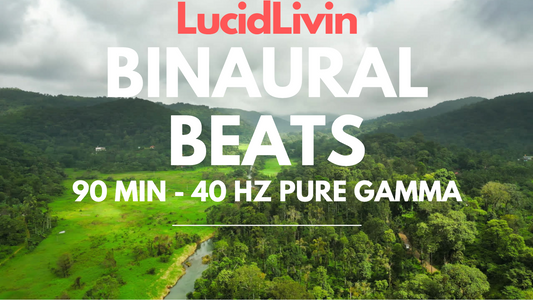 Focus 90 Minute Binaural Beats - Pure 40Hz - Gamma State