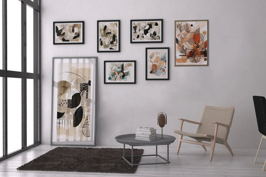 Set of 8 Chic Modern Gallery Wall Set