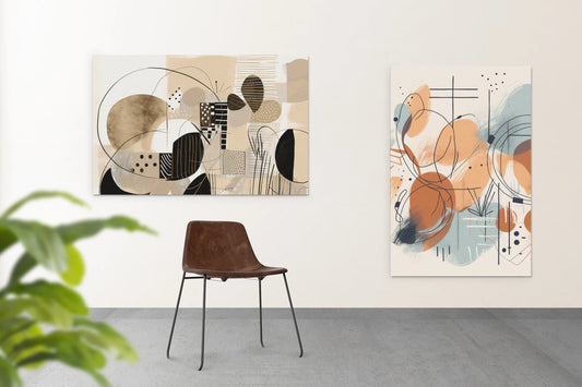 Set of 8 Chic Modern Gallery Wall Set