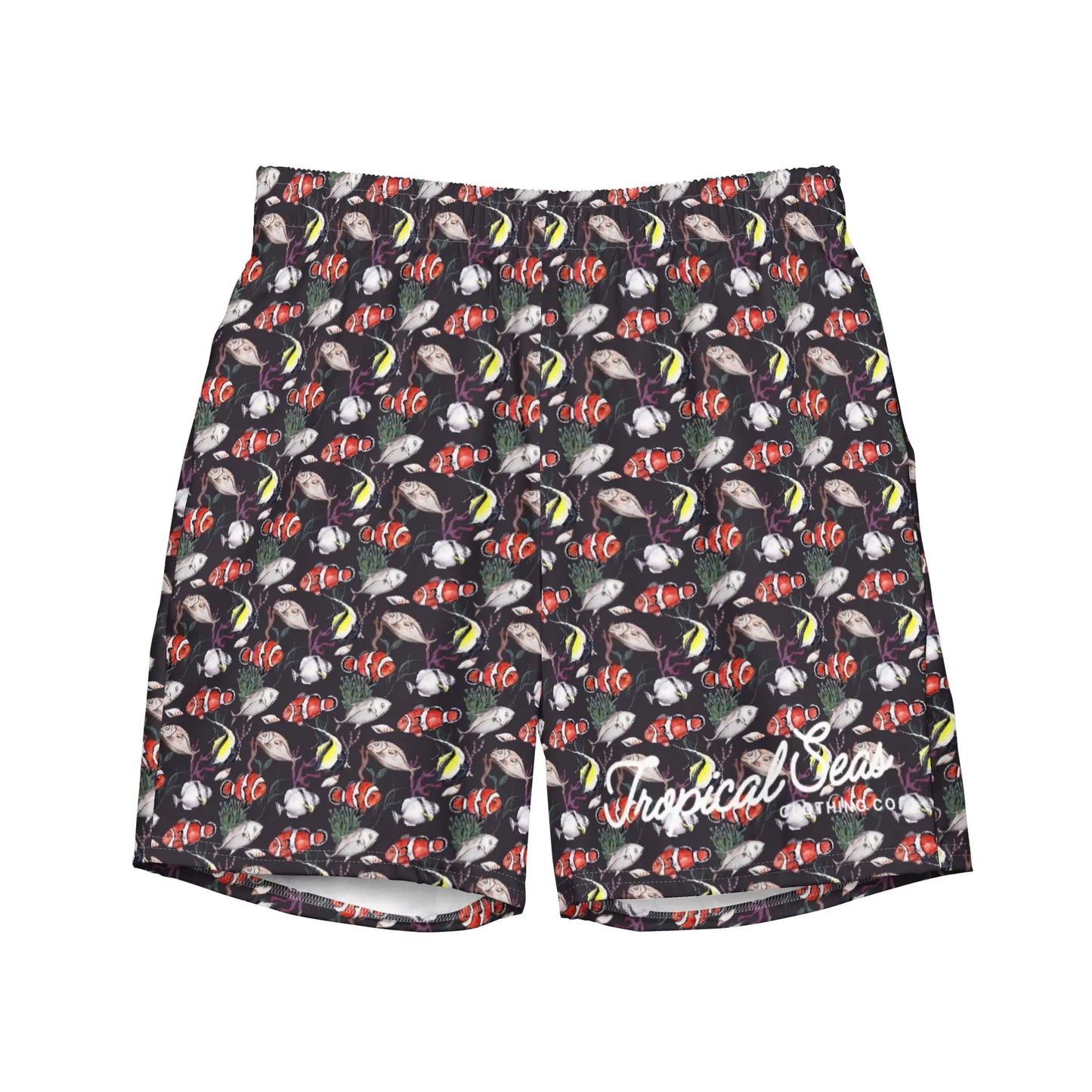 Tropical Seas Men's Eco Murky Reef Swim Trunks