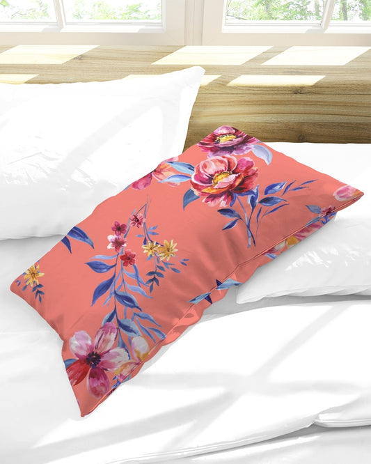 Pink Patterned King Pillow Case