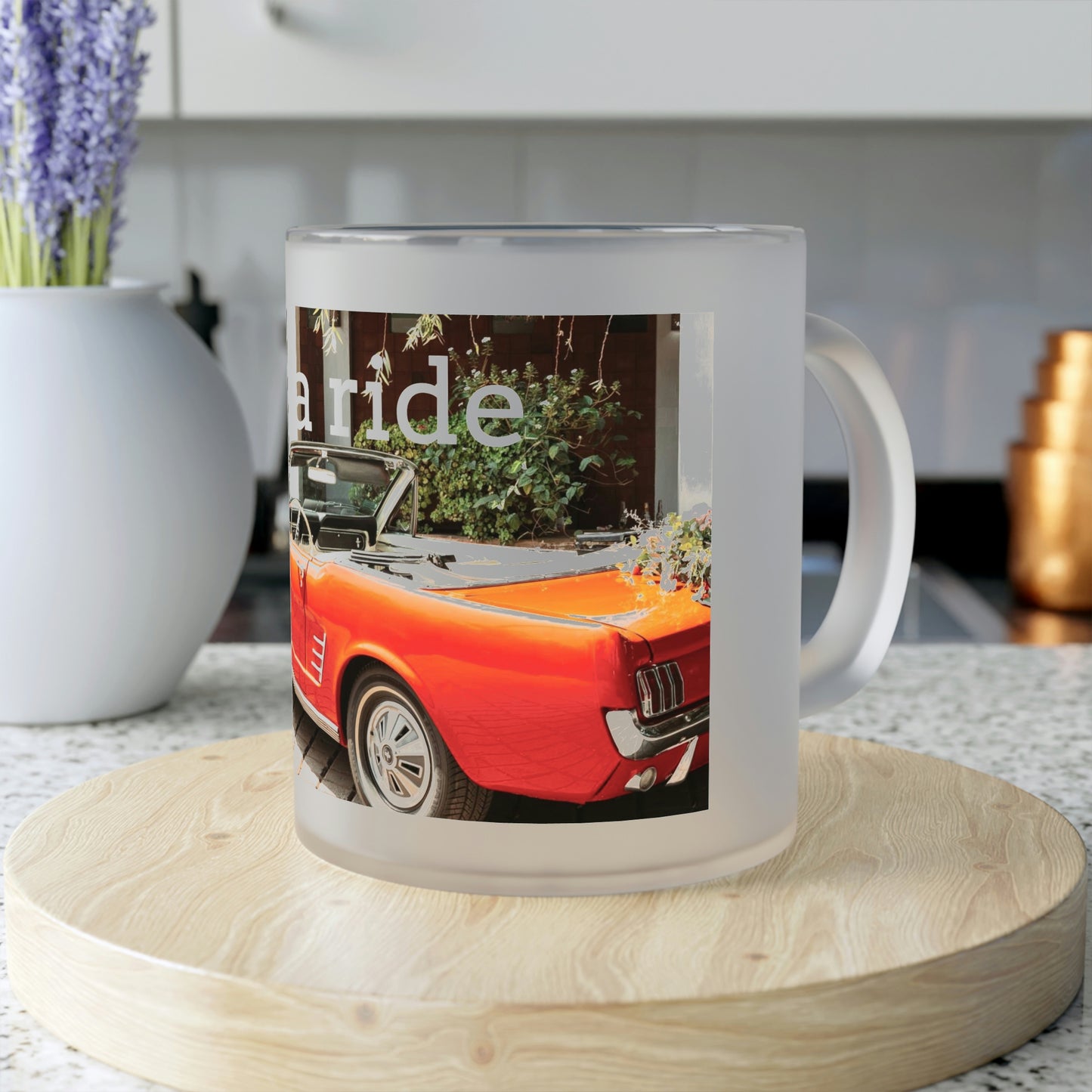 Life's a Ride Glass Mug